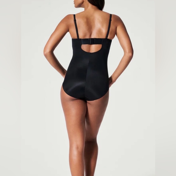 Spanx Black One-Piece Body Suit - Picture 2 of 13